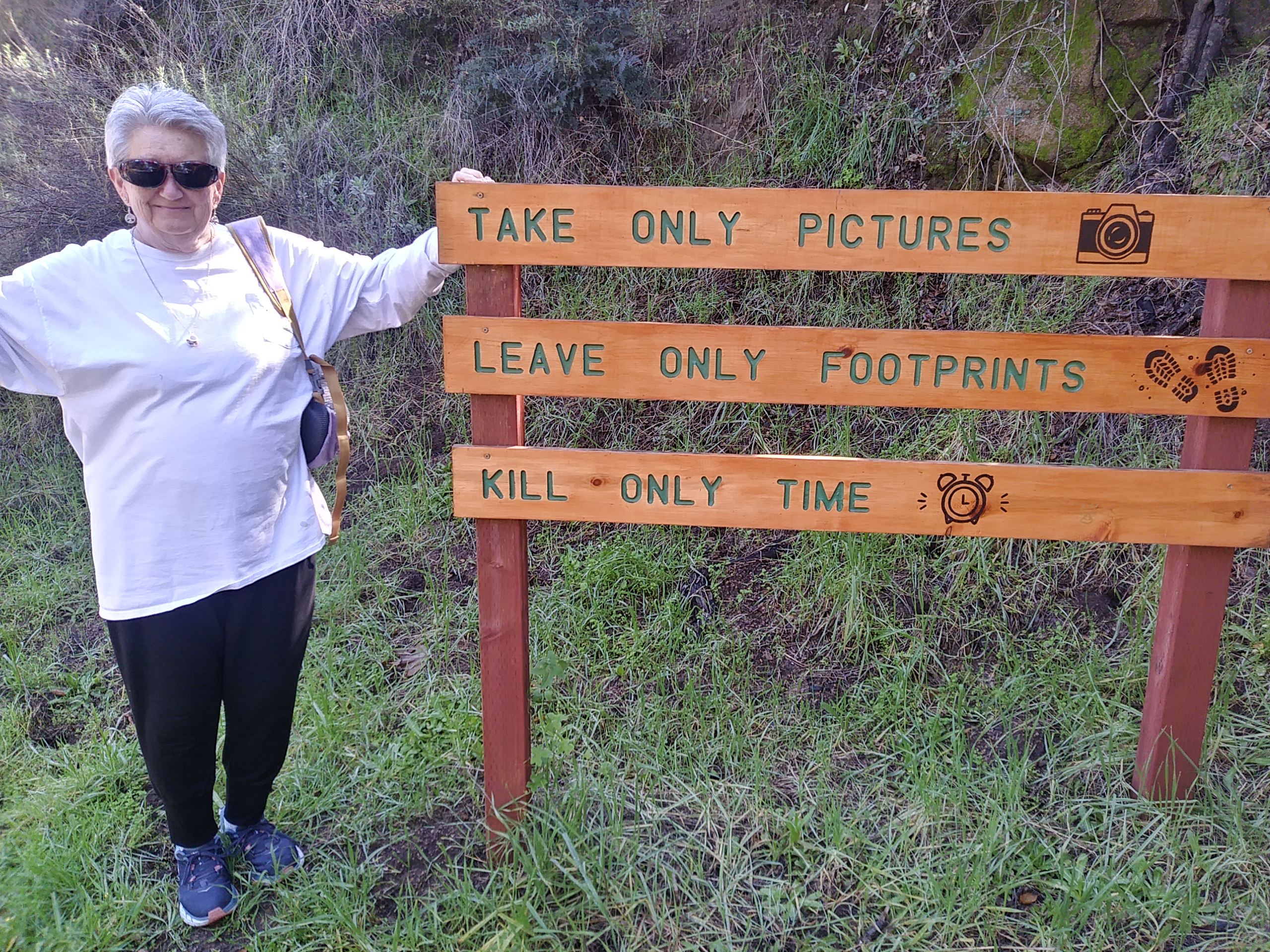 Sue Seebach at Trailsign
